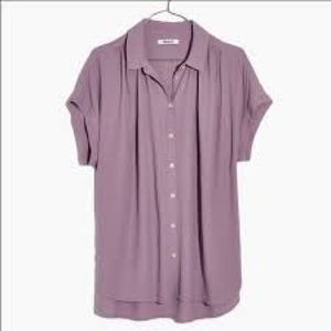 Madewell Central Drapey Shirt, XS